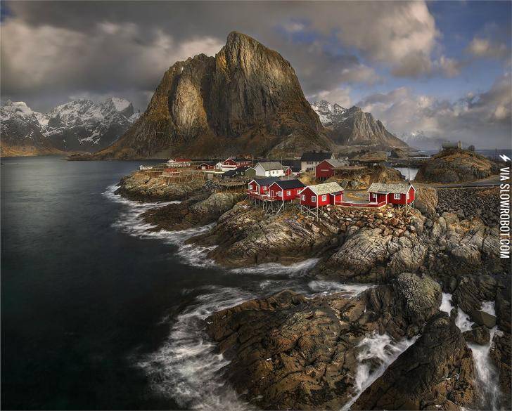 Fishing+village+in+Norway