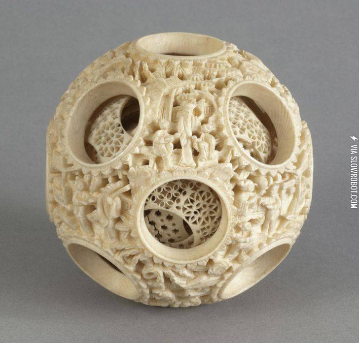 Reticulated+ball+from+China%2C+19th+century.