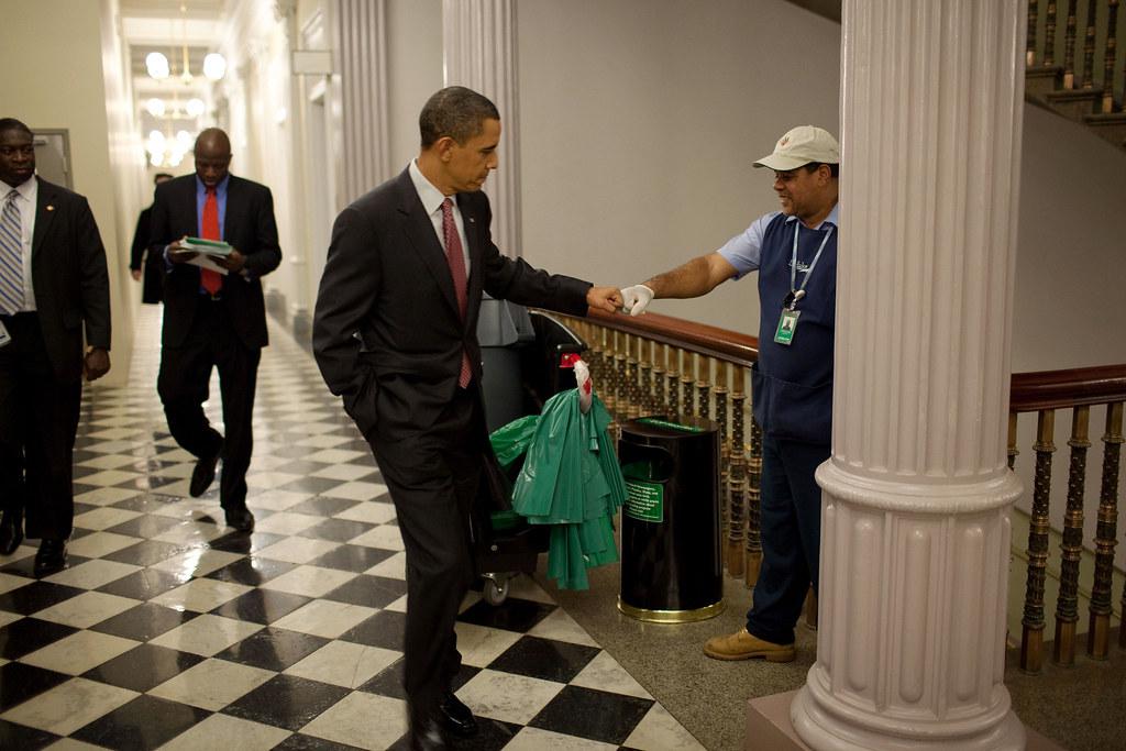 Obama+fist-bumped+a+janitor.+Thanks%3F