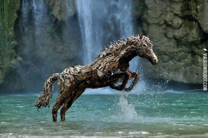 Driftwood+Horse