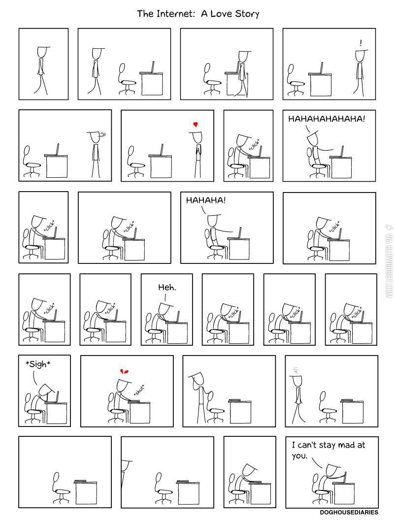 The+internet%3A+A+love+story.