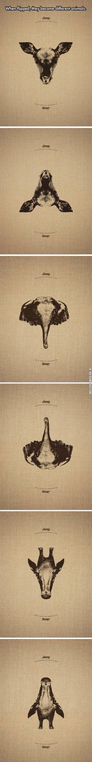 When+flipped+they+become+different+animals.