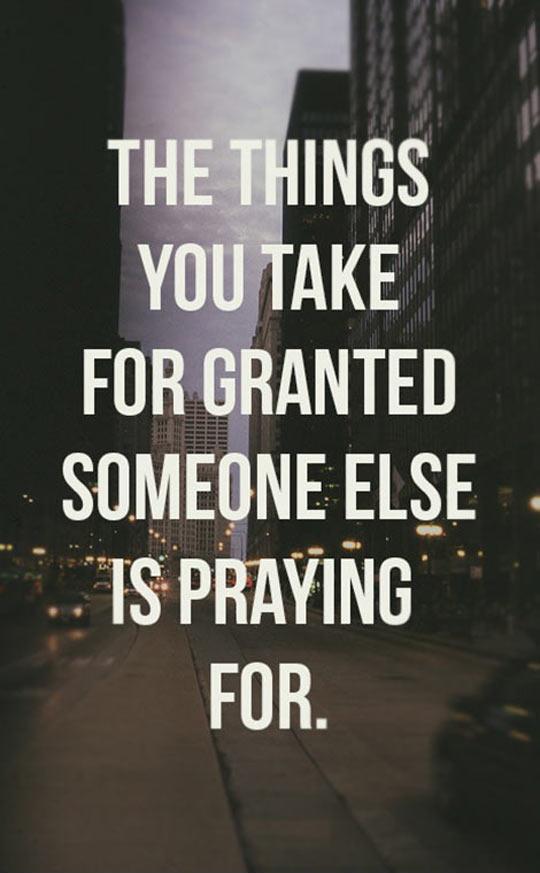 Things+You+Take+For+Granted