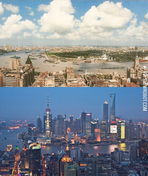 Shanghai+in+1990+vs+2010