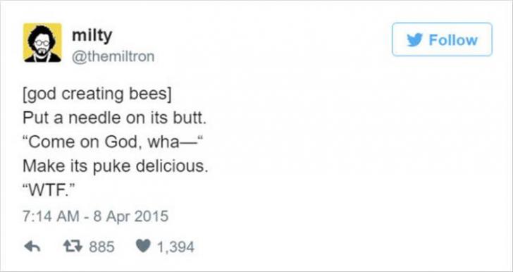 God+creating+bees