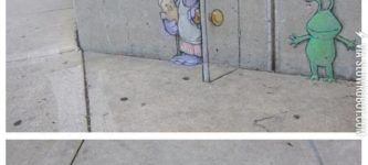 Chalk+Art+by+David+Zinn