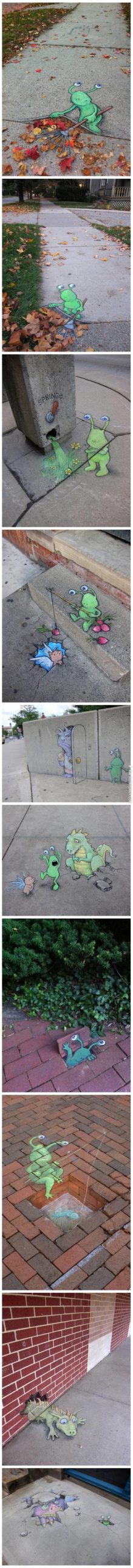 Chalk+Art+by+David+Zinn