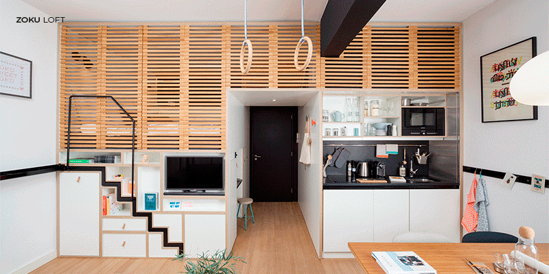 A+compact+loft+and+living+space