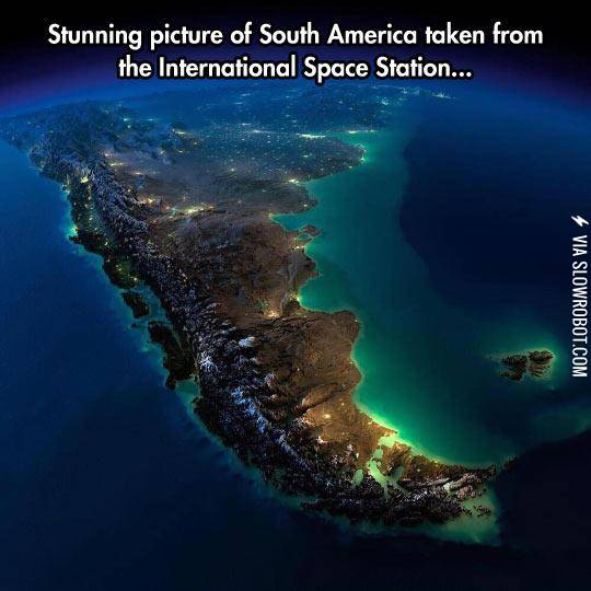 South+America+From+Space
