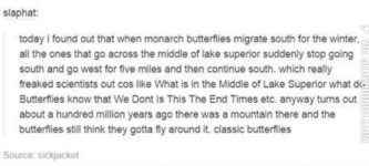 Butterflies+trolling