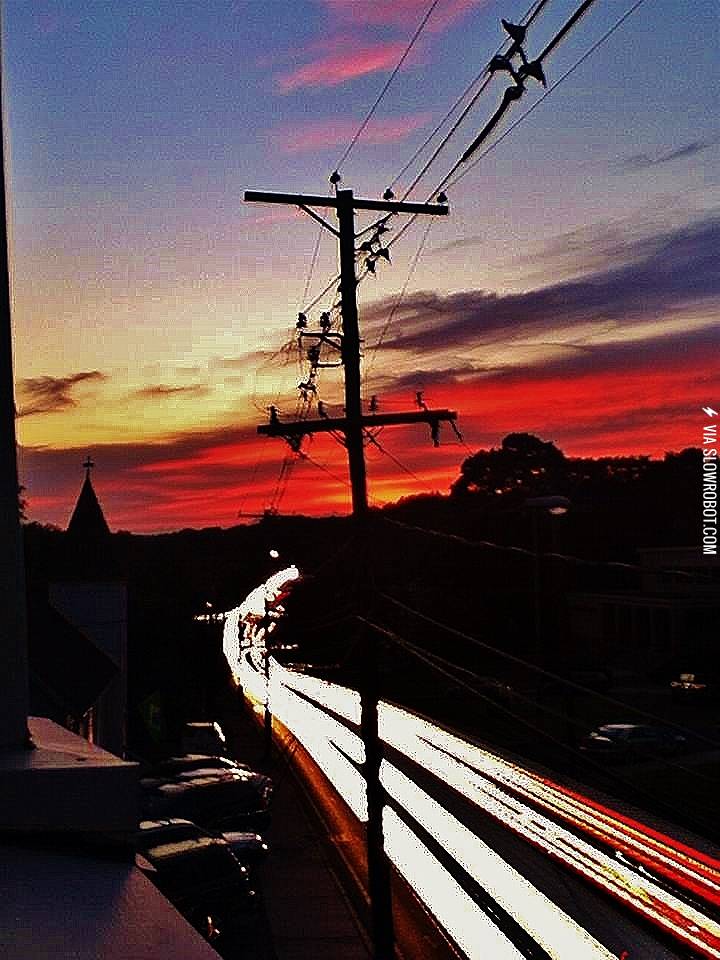 Long+exposure+at+sunset