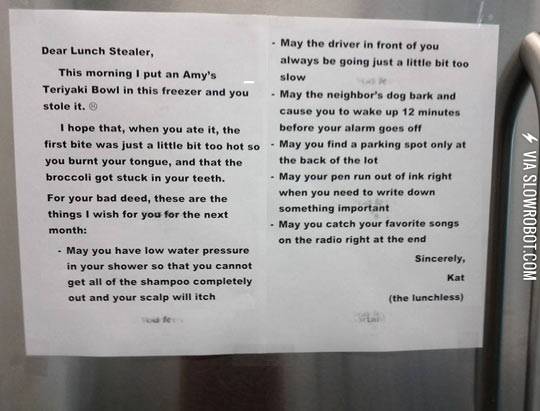 Dear+lunch+stealer.