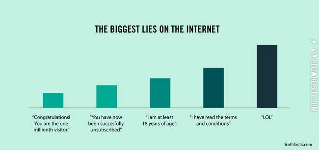 The+biggest+lies+on+the+internet.