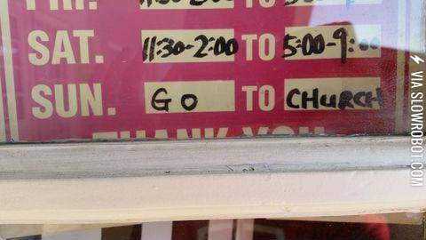 So+the+sushi+place+was+closed+today.