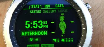 Fallout+Pip-Boy+theme+for+Samsung+smart+watch