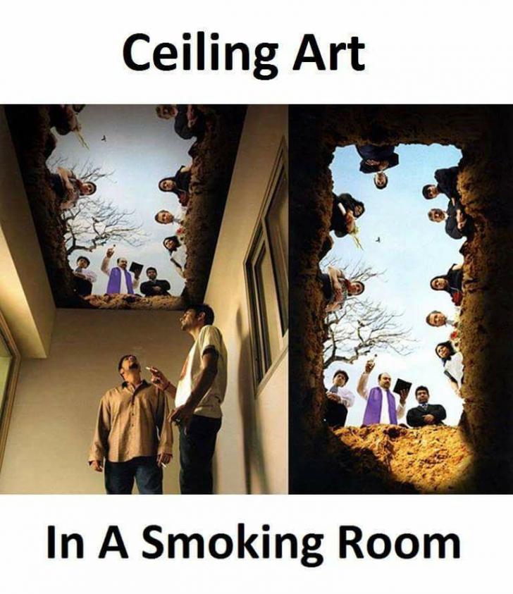 Ceiling+art