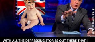 Colbert+on+the+royal+baby.