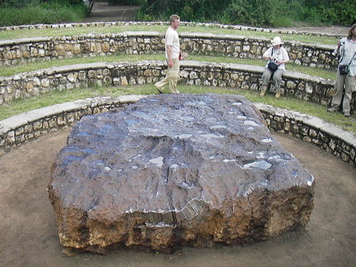The+Hoba+meteorite+is+the+largest+known+meteorite+on+Earth