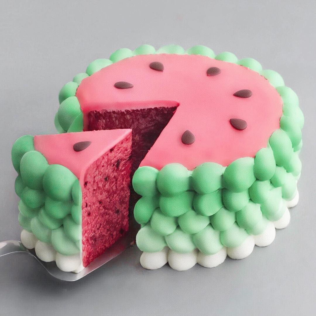 A+Watermelon+Cake