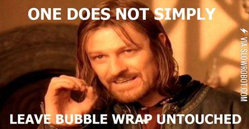 One+does+not+simply+leave+bubble+wrap+untouched.