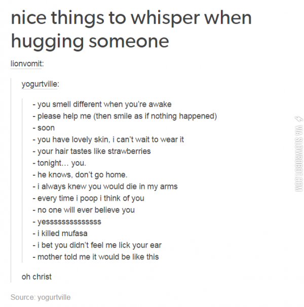 Things+to+whisper..