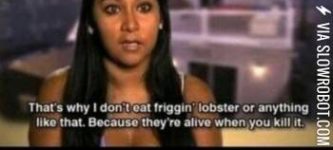 Lobsters.