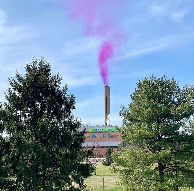 Pink+smoke+coming+from+a+local+waste+management+caused+by+a+load+of+iodine+in+the+incinerator.