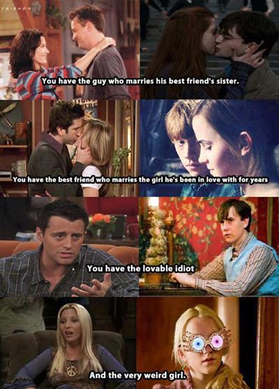 Friends+vs.+Harry+Potter