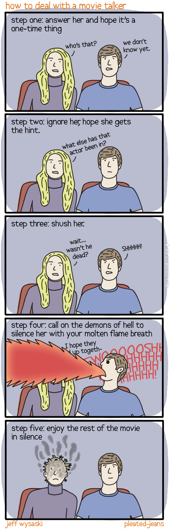 How+to+deal+with+a+movie+talker