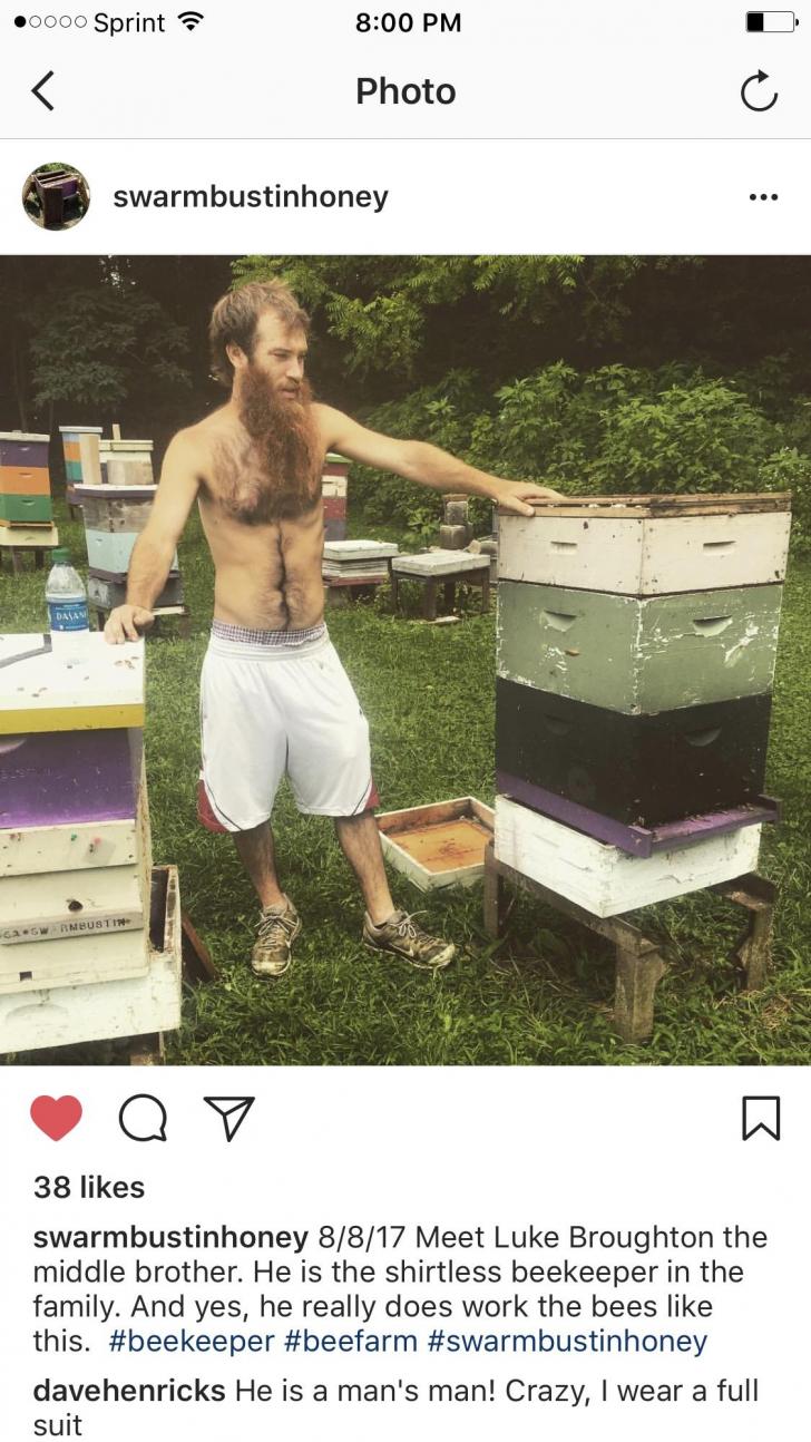 My+local+bee+keeper+has+no+fear