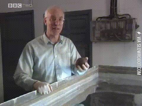 A+cannonball+dropped+in+mercury