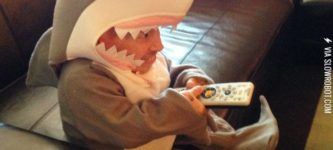 Vern+Troyer+celebrating+shark+week.