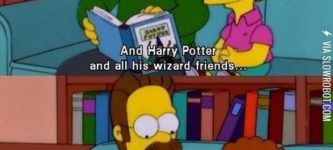 Flanders+on+Harry+Potter.