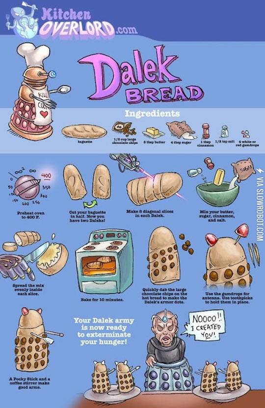 Dalek+Bread