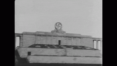 Americans+blow+up+the+swastika+at+the+Nuremberg+parade+grounds