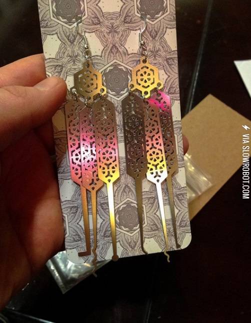 Lockpick+earrings