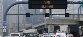 Highway+sign+in+Boston