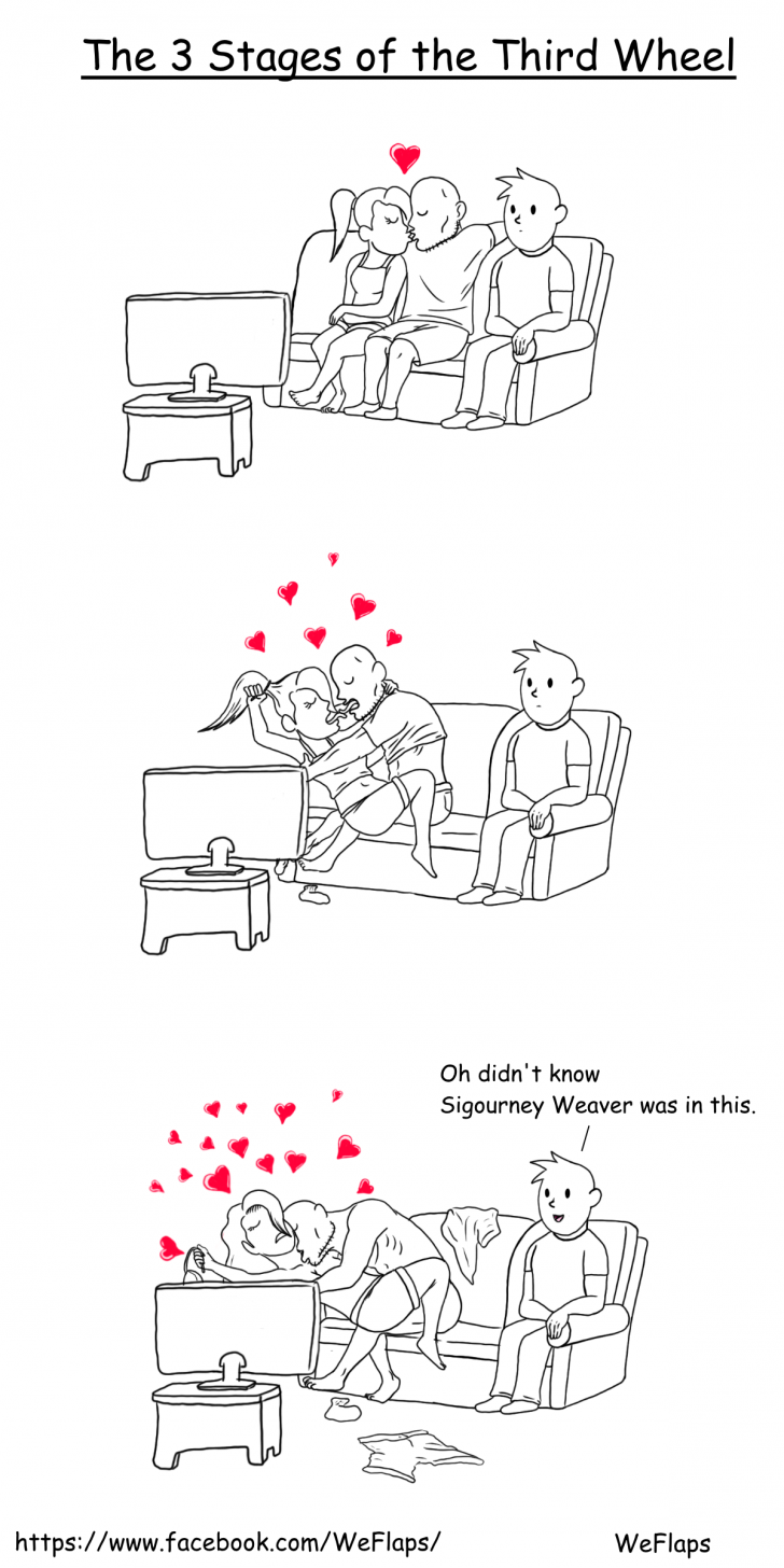 The+three+stages+of+a+third+wheel