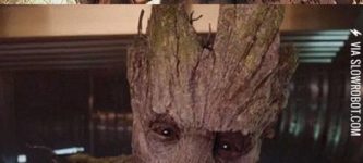 Emma+and+Groot+sitting+in+a+tree%21