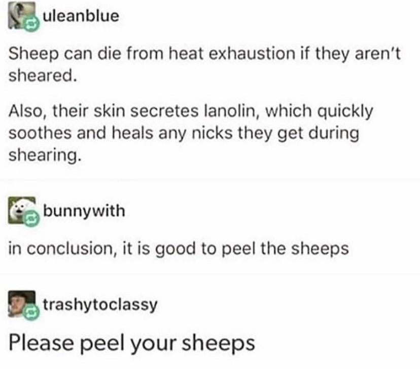 Peel+your+sheep+for+optimal+flocking.
