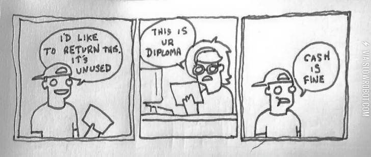 As+a+philosophy+graduate+I+would+love+to+do+this+with+my+diploma