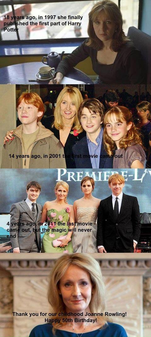 Happy+50th+Birthday+J.K.+Rowling
