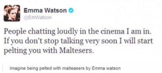 Emma+Watson+On+Annoying+People+At+The+Cinema
