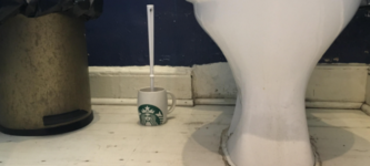 My+local+independent+coffee+shop+uses+a+Starbucks+mug+for+its+toilet+brush+holder