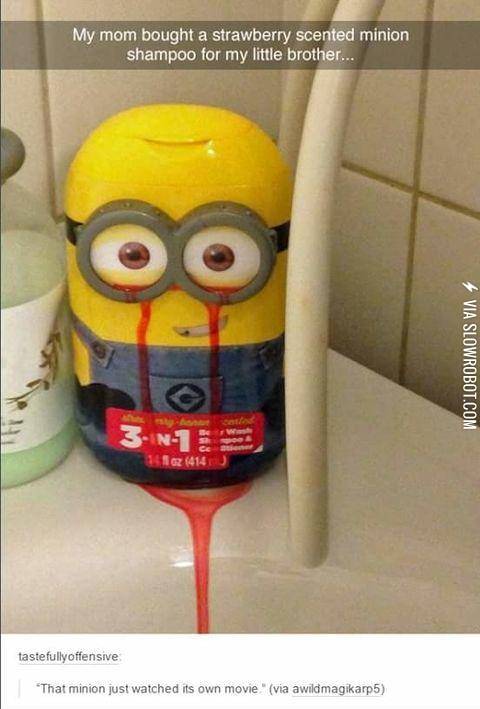 This+minion+has+seen+some+stuff