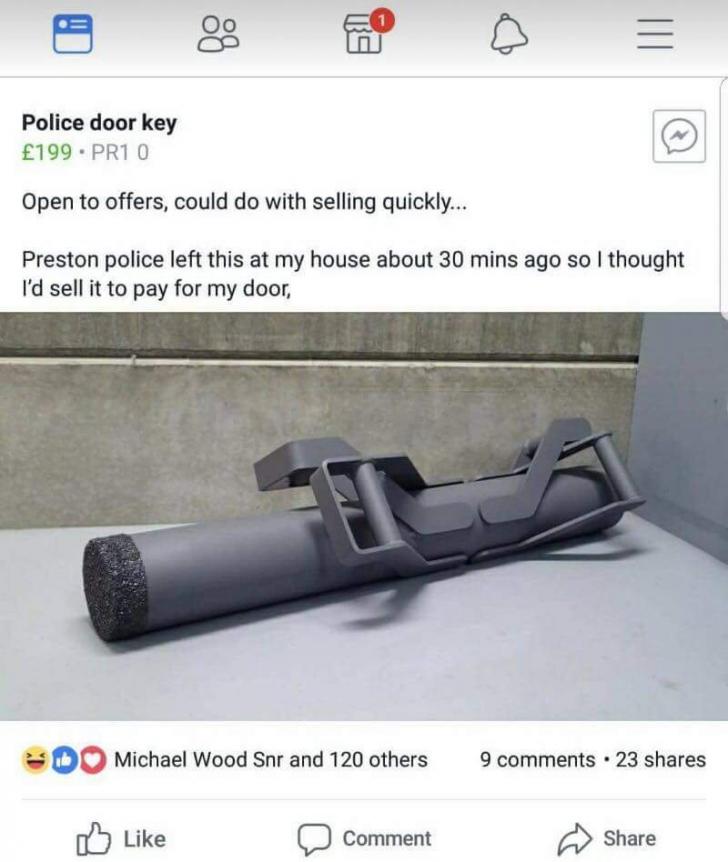 Police+door+key