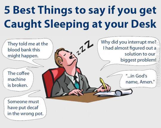 5+best+things+to+say+if+you+get+caught+sleeping+at+your+desk.