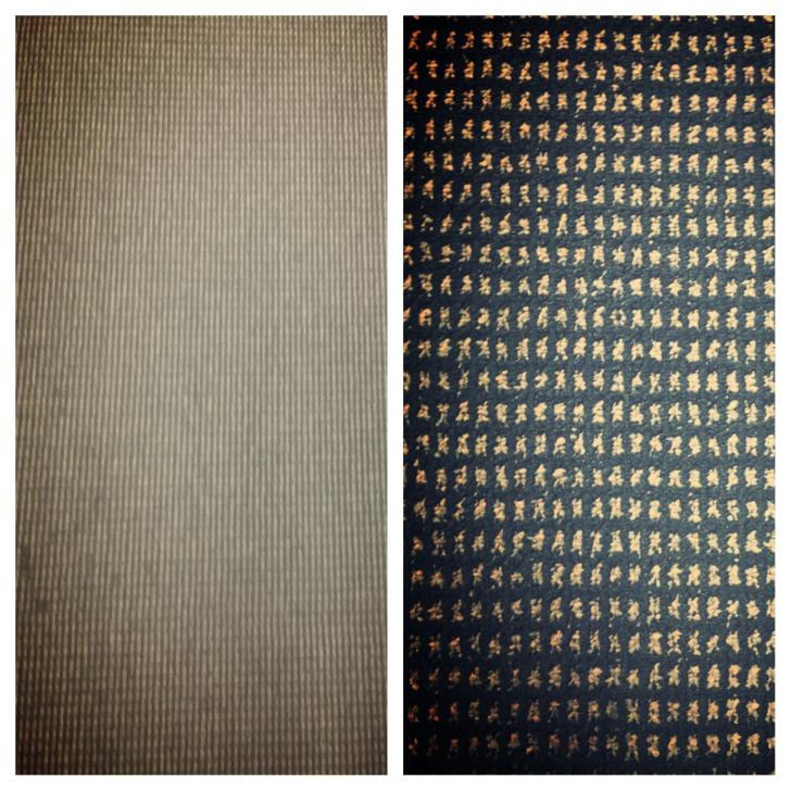 The+pattern+of+the+carpet+up+close+is+actual+Asian+characters
