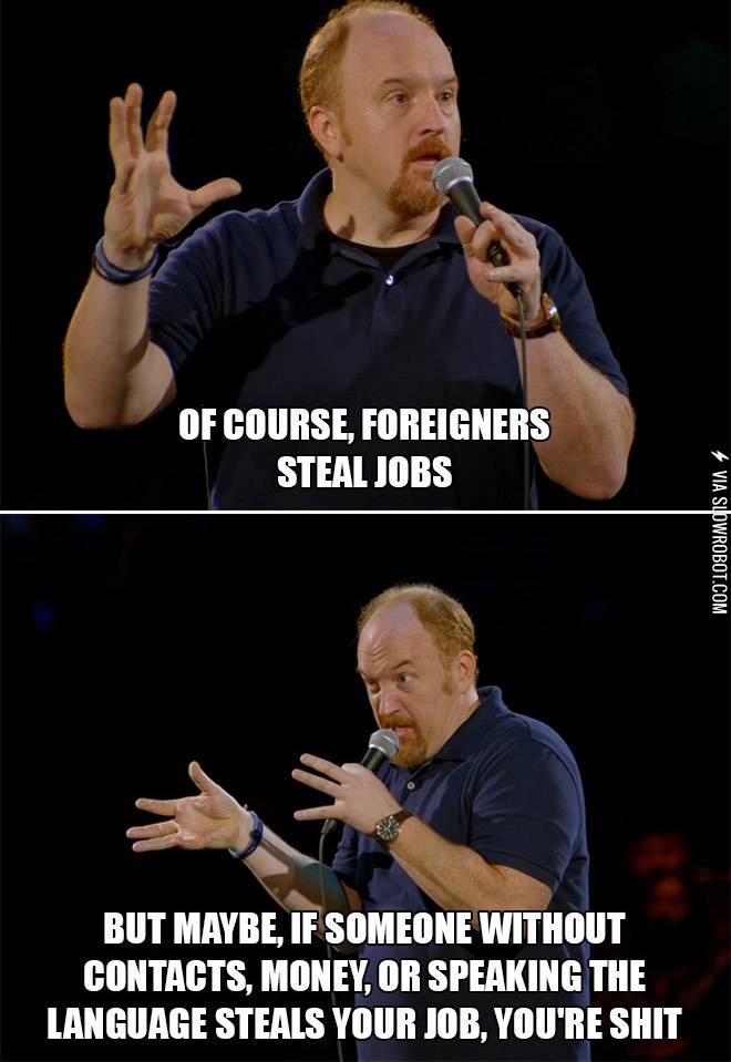 Foreigners.