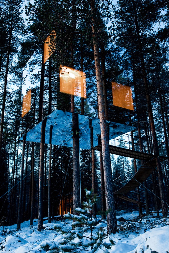 This+mirrored+tree+house
